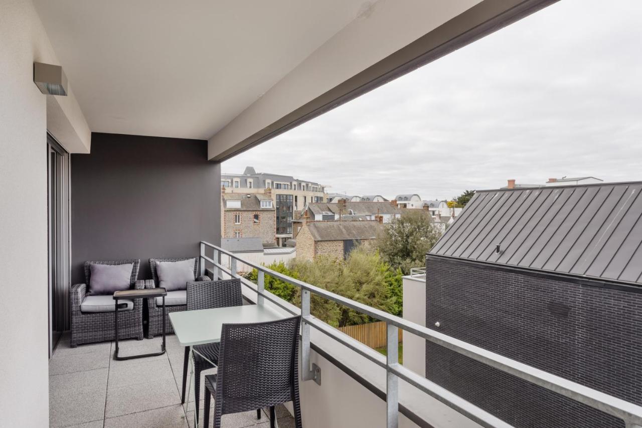 Le Rochenoire - Appt Proche Plage Dinard Exteriér fotografie